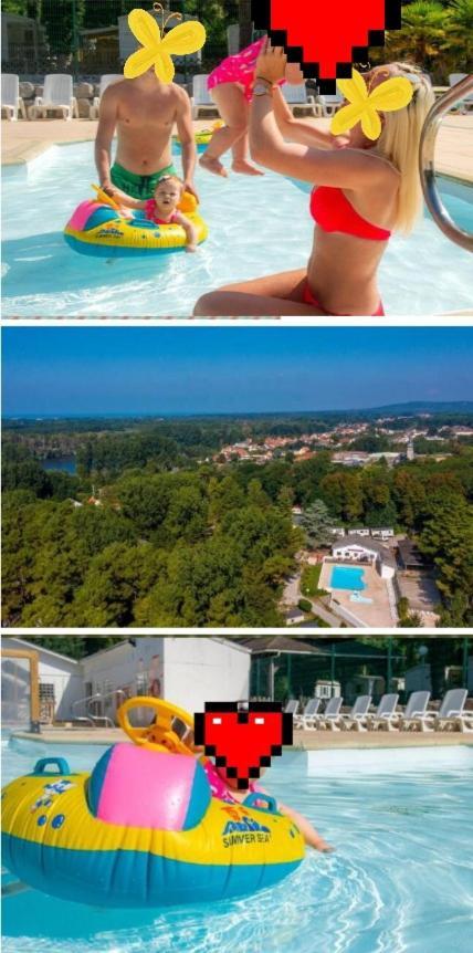 Camping La Dune Blanche Camiers Kültér fotó