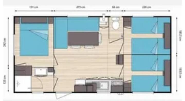Camping La Dune Blanche Camiers Kültér fotó